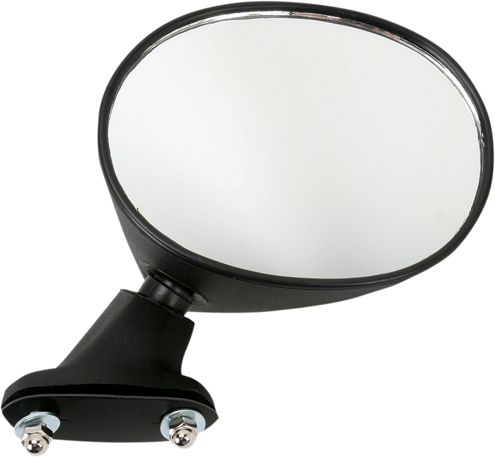Emgo Mirror - Side View - Round - Black - Right 20-78261