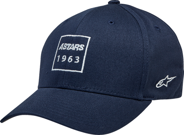 Alpinestars Boxed Hat - Navy - Small/Medium 12128122070S/M
