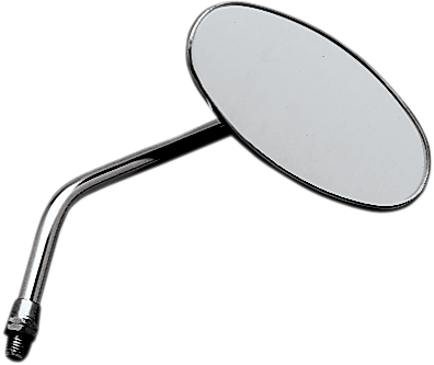Emgo Mirror - Die-Cast - Chopper - Side View - Oval - M10 x 1.25 (Left Hand) - Chrome - Right 20-34836