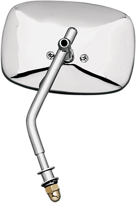 Emgo Mirror - Side View - Plain Face/Rectangle - Short Stem - Left/Right - Screw-In - Each 20-21708
