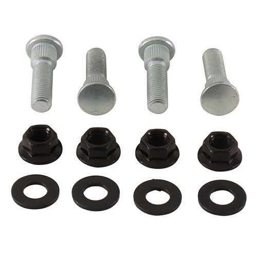 All Balls Racing Wheel Stud And Nut Kit 85-1004