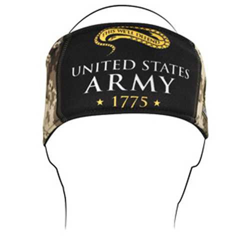 Bobster Headband Polyester U.S. Army Camo Logo HB702
