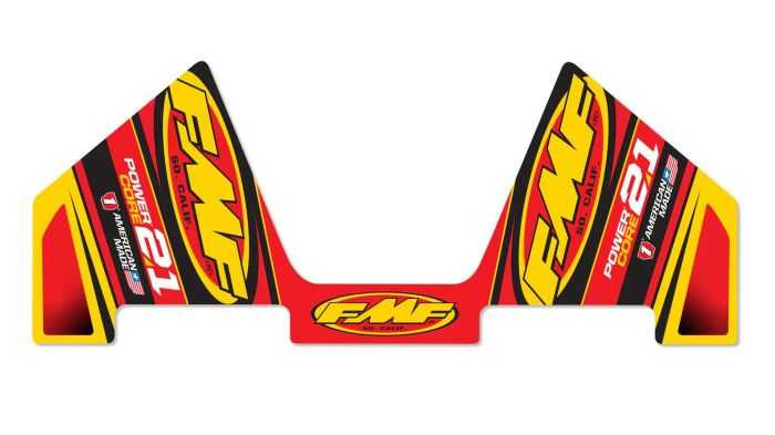 Fmf Powercore 2.1 Mylar Decal Replacement 014826