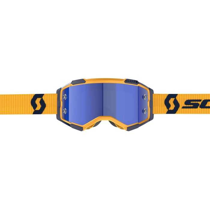 Scott Fury Dark Yellow/Dark Blue Chrome Works 272828-7704349