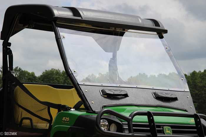 Seizmik Windshield - Versa-Vent Uncoated Poly & Abs 50-25030KIT