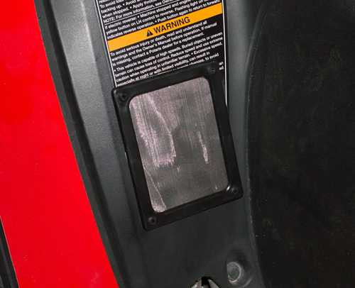 Starting Line Products Polaris Hot Air Elimination Side Panel Rear 32-623