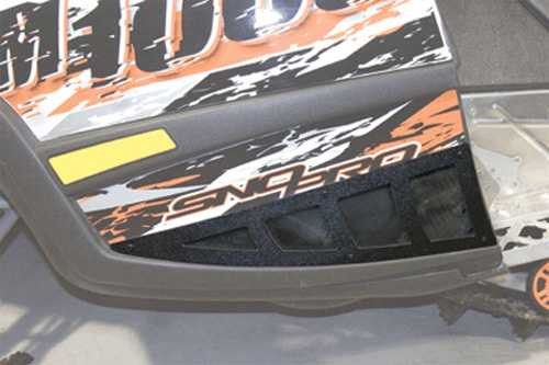Starting Line Products Slp Hot Air Eliminator Right Side Arctic Cat 32-544