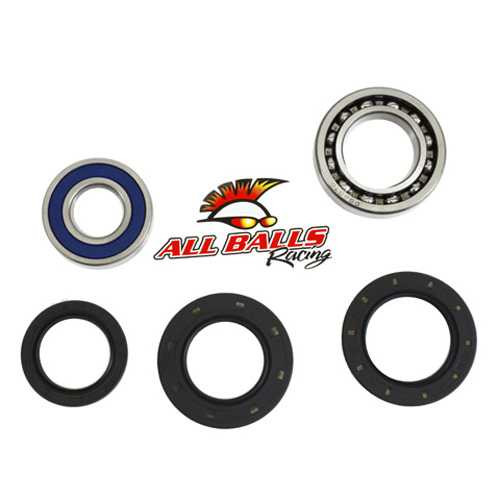 All Balls Rear Wheel Bearing Kit - Both Wheels 25-1017