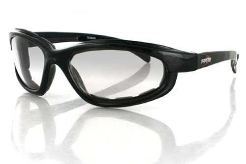 Bobster Fat Boy Sunglass Black Frame Anti-Fog Photochromic Lens EFB001
