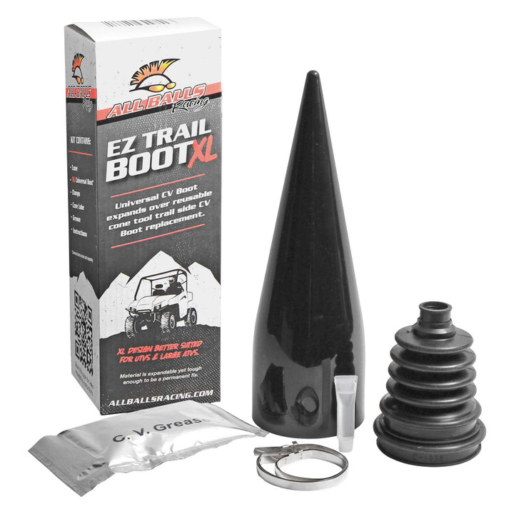 All Balls Racing Ez Trail Boot Xl Includes Cone Tool Arctic Ca 19-5038
