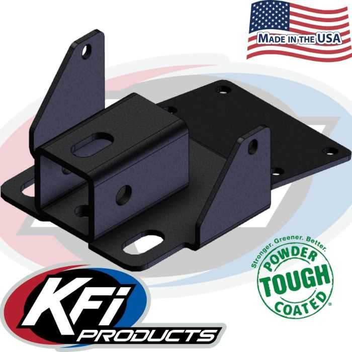 Kfi Products Kawasaki Mule 610 / Sx Rear 2" Receiver 101820
