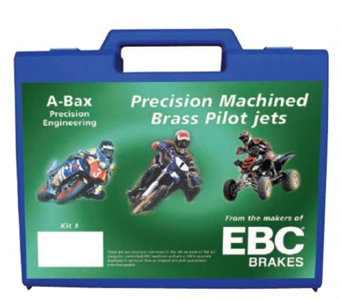 Ebc Miknuni N151.067 Style Carburettor Pilot Jet Selection Kit MPJK-03