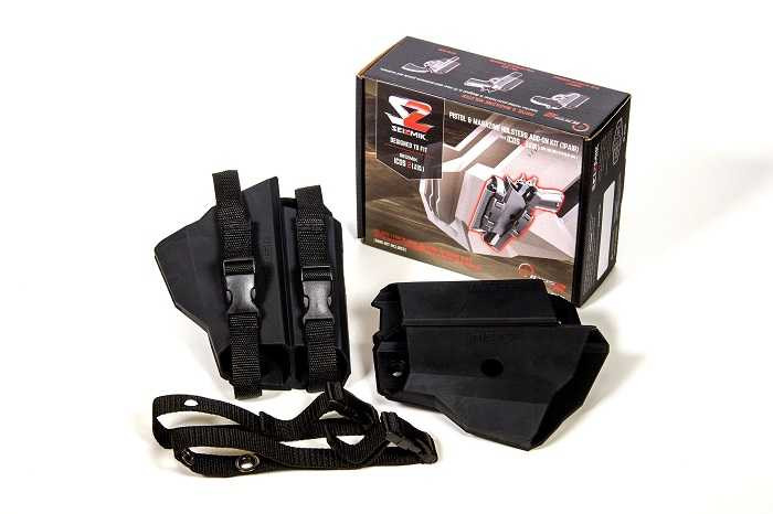 Seizmik Icos 2 Pistol & Magazine Holster Add On Kit (1 Pair) 58-07501