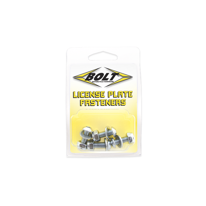 Bolt License Plate Bolts/Nuts 4/Pk 2007-LPF