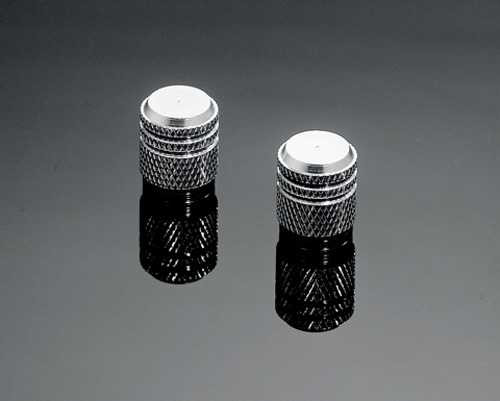 Highway Hawk Valve Cap Panhead Alu. Silver HH-01-124