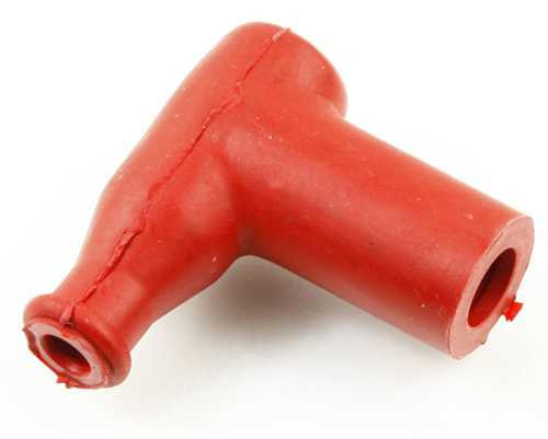 Emgo Spark Plug Cap All Rubber Red 28-47842
