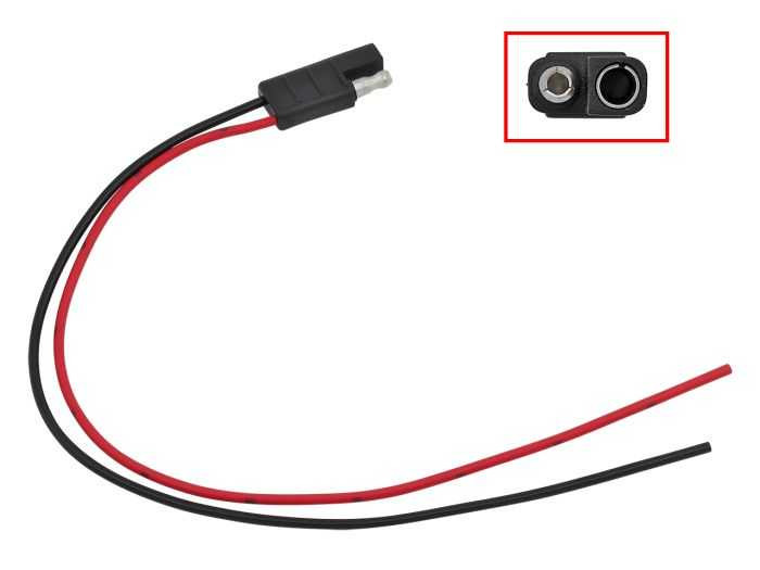 Spi 2-Prong 12-Volt Accessory Plug Connector SM-01610