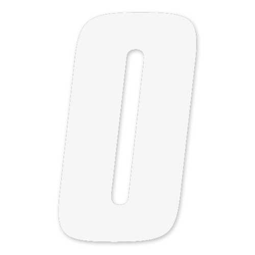 Factory Effex Fx 2015 Numbers 7" White 0 08-90090