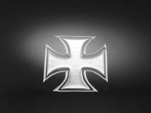 Highway Hawk 3-D Sticker Gothic Cross 10Cm Set HH-51-39952