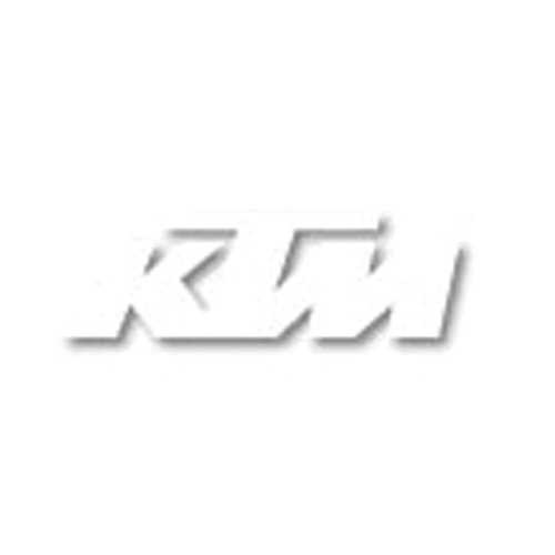 Factory Effex Fx 2016 3' Die-Cut Stickers Ktm (White) 19-94554