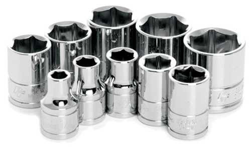 Performance Tool 10Pc 3/8" Dr Sae Socket Set W38002