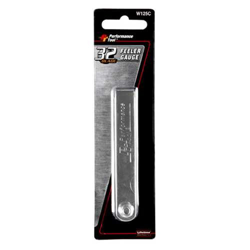 Performance Tool Feeler Gauge 32 Blades W125C