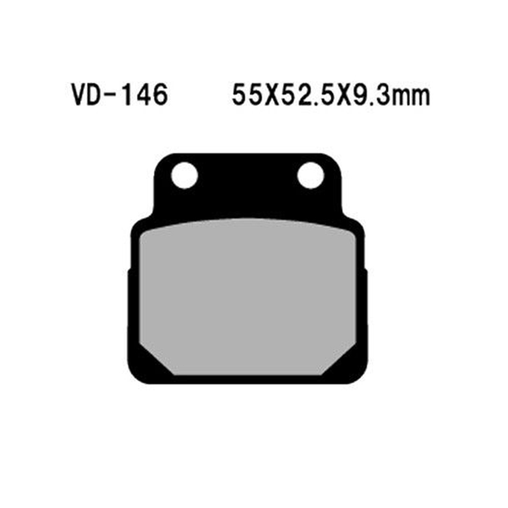 Vesrah Semi-Metallic Brake Pads Vd-146