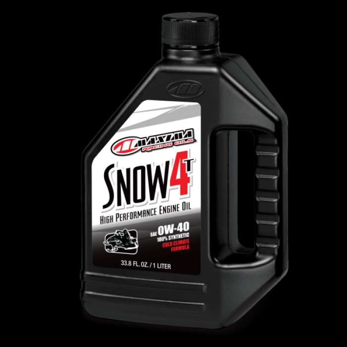 Maxima Racing Oil Snow 4T Full Synthetic 0W40 Liter 30-31901