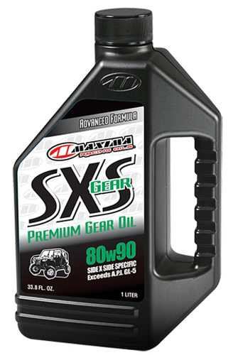 Maxima Racing Oil Sxs Premium 80W90 (1L) 40-43901
