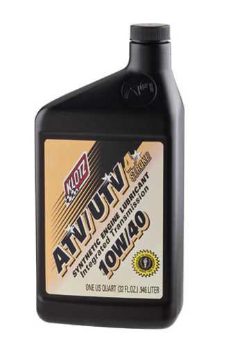 Klotz Atv/Utv Synthetic Engine Lubricant W/Transmission 10/W/4 ATVUTV-1040