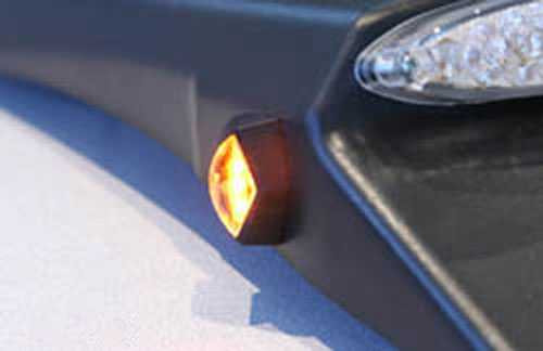 K&S Technologies Led Stealth Marker Light Black ( 4 Leds) 25-8999