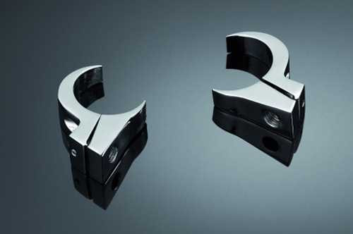 Highway Hawk Turnsignal Clamp Set 1.61" (41Mm) HH-68-626