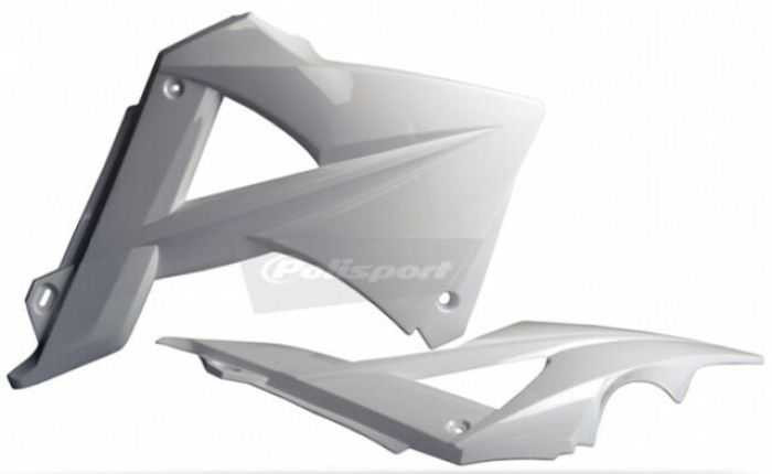 Polisport Radiator Scoops Gas White 8413300008