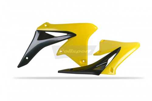 Polisport Radiator Scoops Rmz250 Oem Color 10-14 Black/Yellow Rm01 8413600003