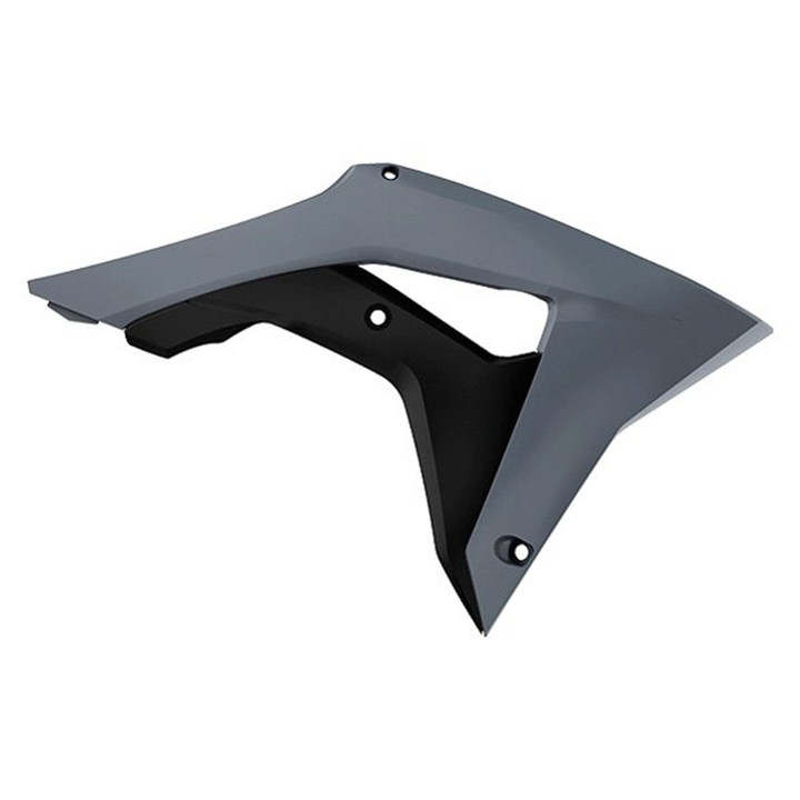 Polisport Radiator Scoops Honda Nardo Grey 8414800007