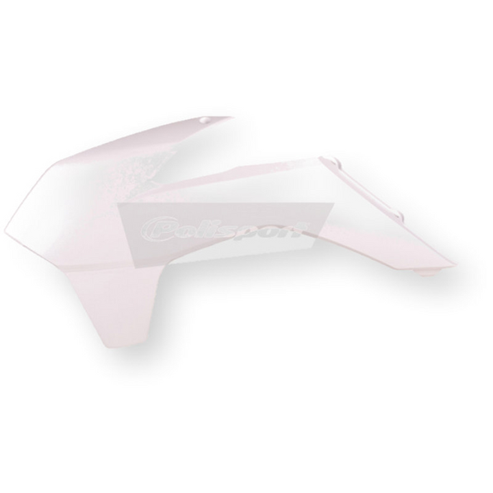 Polisport Radiator Scoops Ktm - White 8417400002