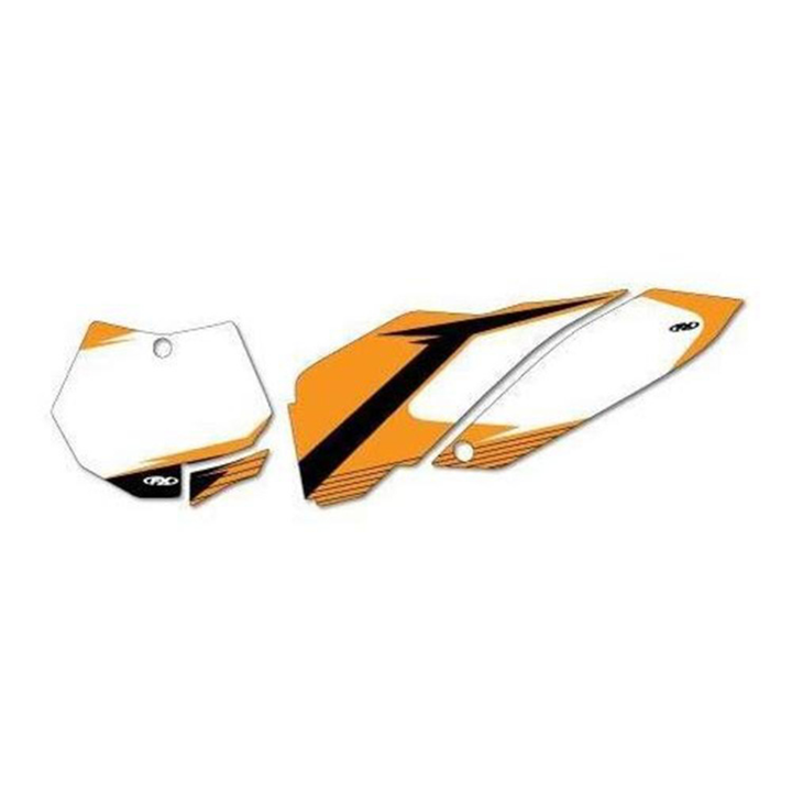 Factory Effex Fx 2016 Graphic Pre-Cut Number Plate Backgrounds 19-64532