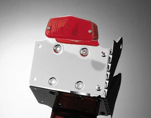 Highway Hawk Taillight Lucas & License Brck HH-68-314