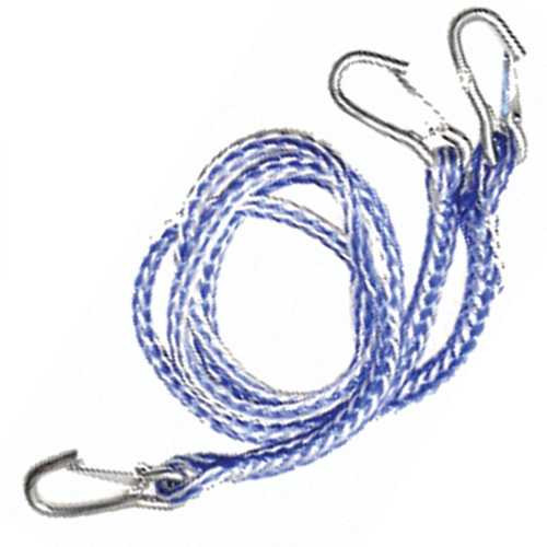 Spi 3 Hook Tow Strap 2000 Lb Capacity 12-501