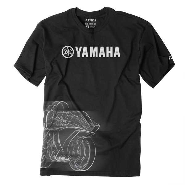 Factory Effex Yamaha R1 T- Shirt / Black (Xl) 16-88284