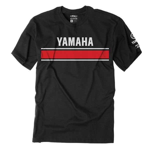 Factory Effex Yamaha Retro T- Shirt / Black (Xl) 20-87206