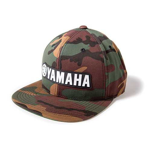 Factory Effex Yamaha Bold Snapback Hat / Camo (Os) 24-86202