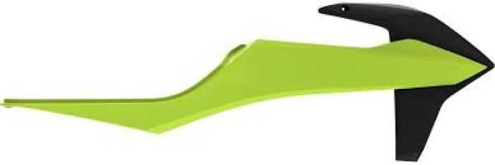 Polisport Radiator Scoops Ktm Black/Yellow Flo 8422100005
