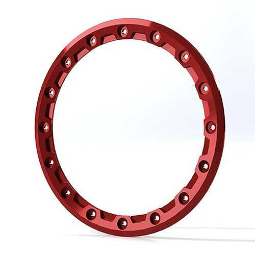Bullite Beadlock Ring 14" Red SQ1401605-RED