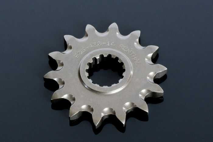 Renthal Front Sprocket Grooved 14T 506--420-14GP