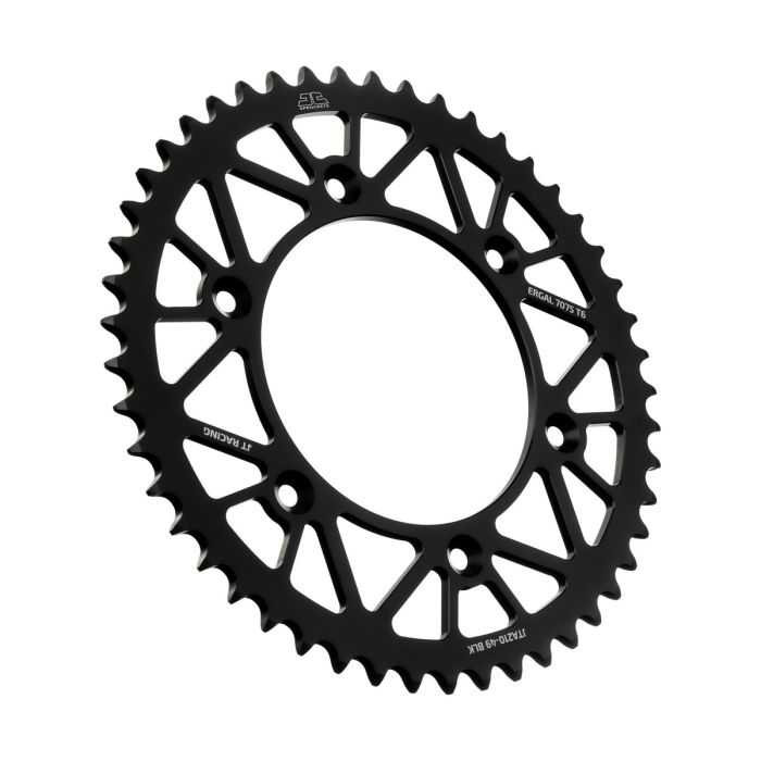 Jt Sprockets Rear Alloy Sprocket Black 49-Tooth JTA210.49BLK