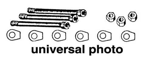 Comet Pivot Bolt Kit Package Of 3 216349A