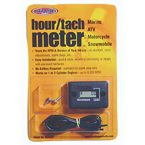 Hardline Hour / Tach Meter HR-8061-2