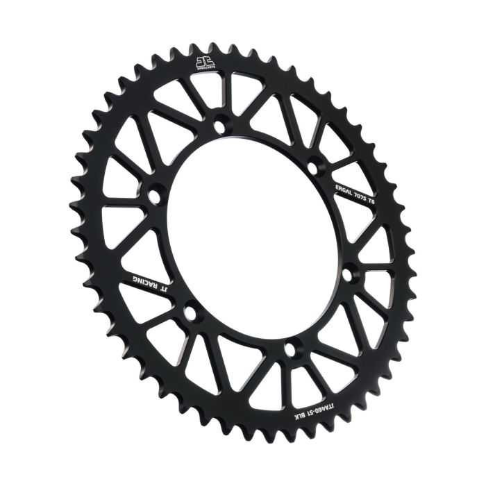 Jt Sprockets Rear Sprocket Alloy 51 Tooth (Jta460) JTA460.51BLK