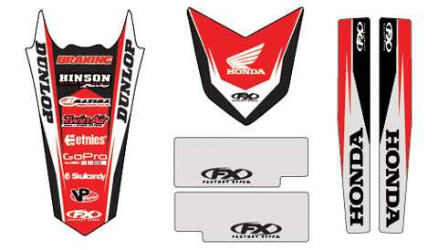 Factory Effex Fx 2015 Standard Trim Kits (20" X 24" Sheets) 17-50302
